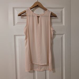 Anthropologie Cloth & Stone Flowy Sleeveless Light Pink Top
